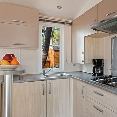 MOBILHOME 4 personnes - Comfort XL | 2 Ch. | 4 Pers. | Terrasse surélevée