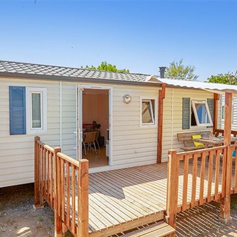 MOBILHOME 6 personnes - Comfort XL | 3 Ch. | 6 Pers. | Terrasse surélevée