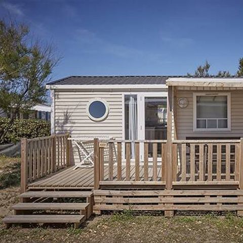 MOBILHOME 6 personnes - Mobil-home | Classic | 3 Ch. | 6 Pers. | Terrasse surélevée | Clim.