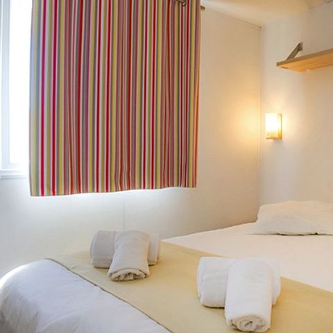 MOBILHOME 4 personnes - Comfort | 2 Ch. | 4 Pers. | Terrasse simple | Clim.