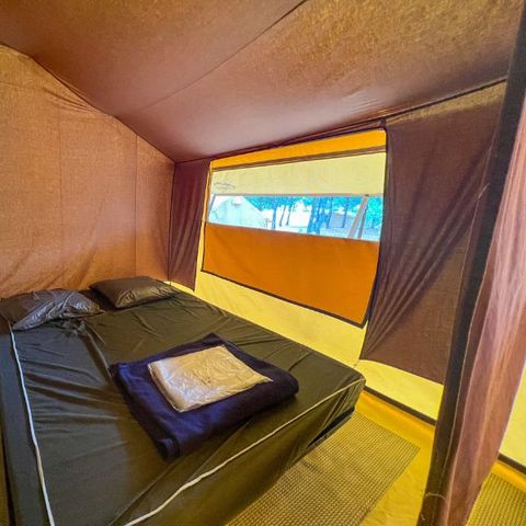 TENTE TOILE ET BOIS 4 personnes - Tente Toile & Bois, sans sanitaires
