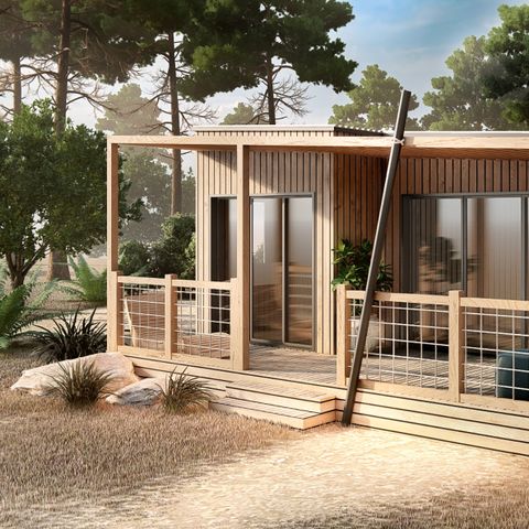 MOBILHOME 6 personnes - Cottage Cosy - 3CH 2SDB