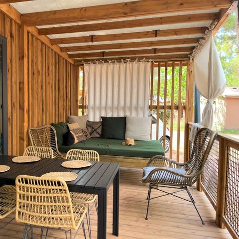 MOBILHOME 6 personnes - Cottage Cosy - 3CH 2SDB