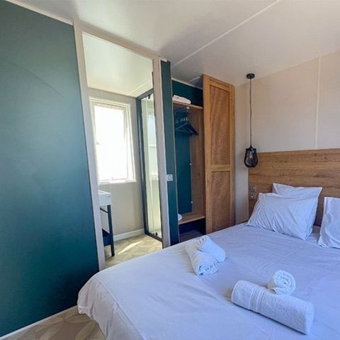 MOBILHOME 6 personnes - Cottage Cocoon 3Ch 6pers 2sdb