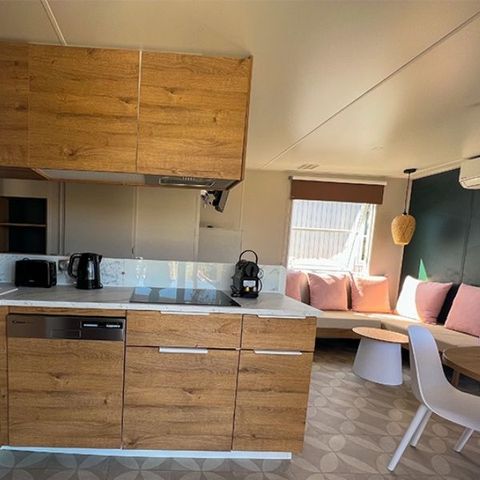 MOBILHOME 6 personnes - Cottage Cocoon 3Ch 6pers 2sdb