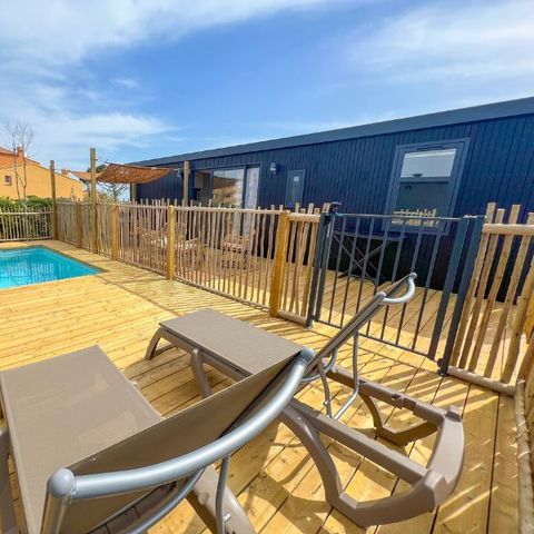 MOBILHOME 4 personnes - Pool 2Ch 4pers 2sdb