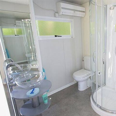 TENTE TOILE ET BOIS 5 personnes - Tente Lodge | 2 Ch. | 4/5 Pers. | Clim.