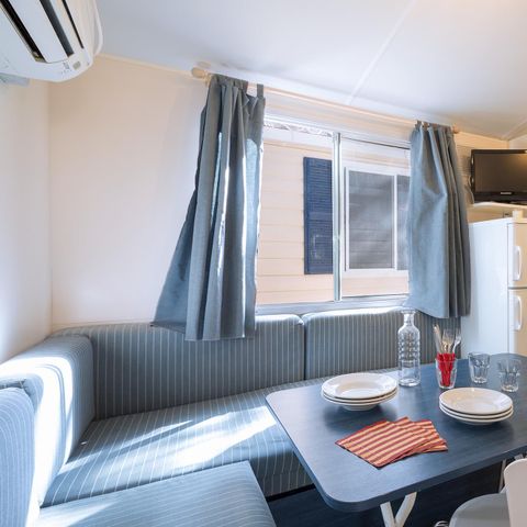 MOBILHOME 6 personnes - BLU ROMANTIC (4 adultes + 2 enfants)