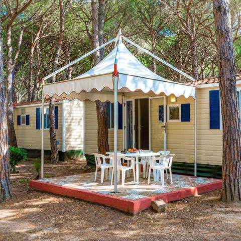 MOBILHOME 6 personnes - BLU ROMANTIC (4 adultes + 2 enfants)