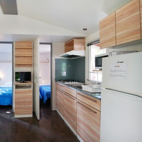 MOBILHOME 6 personnes - 3 chambres (arrivée en dimanche)