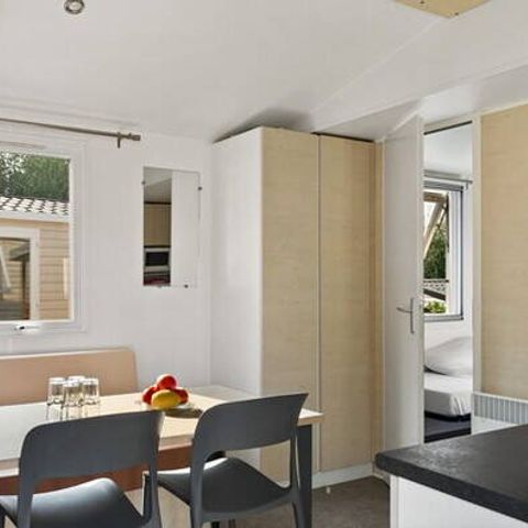 MOBILHOME 6 personnes - Mobil-home | Comfort | 3 Ch. | 6 Pers. | Terrasse surélevée | Clim.