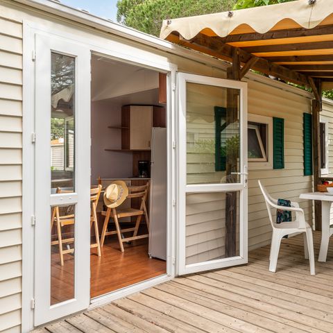 MOBILHOME 4 personnes - Classic | 2 Ch. | 4 Pers. | Terrasse surélevée
