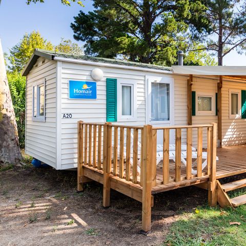MOBILHOME 6 personnes - Classic | 3 Ch. | 6 Pers. | Terrasse surélevée | Clim.