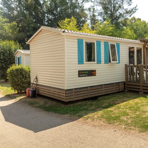 MOBILHOME 6 personnes - Classic XL | 3 Ch. | 6 Pers. | Terrasse surélevée | Clim.