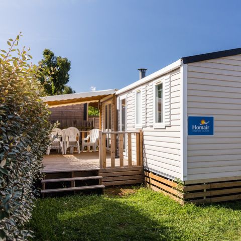 MOBILHOME 4 personnes - Comfort XL | 2 Ch. | 4 Pers. | Terrasse surélevée | Clim.