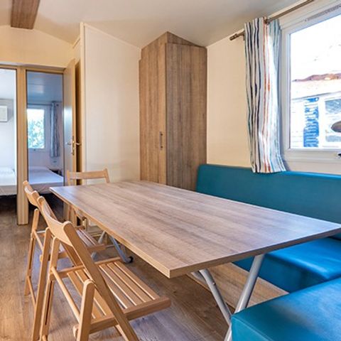 MOBILHOME 6 personnes - Comfort | 3 Ch. | 6 Pers. | Terrasse surélevée