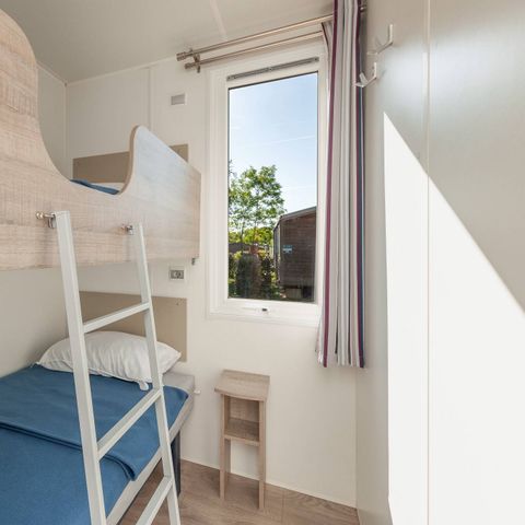 MOBILHOME 6 personnes - Comfort | 3 Ch. | 6 Pers. | Terrasse Simple | 1 SDB | Clim.