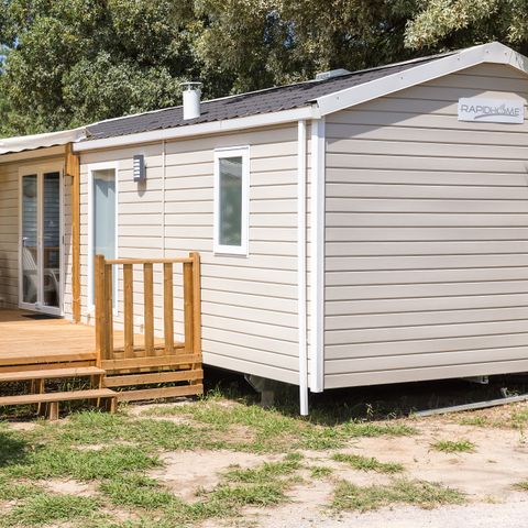 MOBILHOME 4 personnes - Comfort XL | 2 Ch. | 4 Pers. | Terrasse surélevée | Clim.