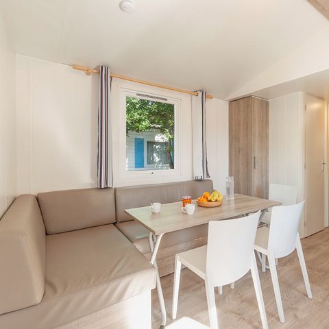 MOBILHOME 8 personnes - Classic XL | 3 Ch. | 6/8 Pers. | Terrasse surélevée | Clim.
