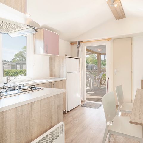 MOBILHOME 8 personnes - Classic XL | 3 Ch. | 6/8 Pers. | Terrasse surélevée | Clim.