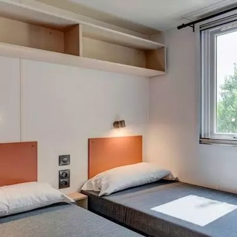 MOBILHOME 6 personnes - Comfort | 3 Ch. | 6 Pers. | Terrasse Lounge | Clim.