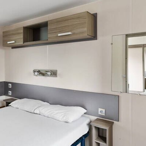 MOBILHOME 4 personnes - Mobil-home PMR | Comfort | 2 Ch. | 4 Pers. | Terrasse surélevée | Clim.