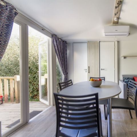 MOBILHOME 7 personnes - CONFORT - 3 chambres avec climatisation +TV 