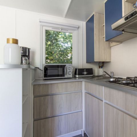 MOBILHOME 7 personnes - CONFORT - 3 chambres avec climatisation +TV 