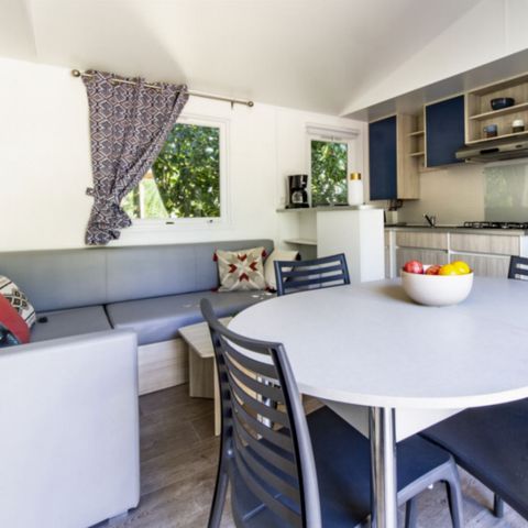 MOBILHOME 7 personnes - CONFORT - 3 chambres avec climatisation +TV 