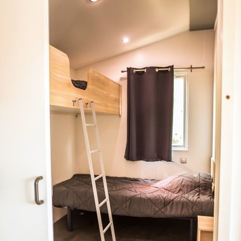 MOBILHOME 6 personnes - CONFORT adapté pour personne à mobilité réduite - 2 chambres avec climatisation + TV