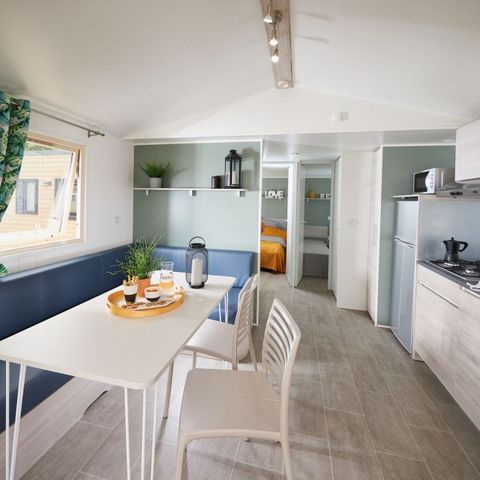 MOBILHOME 4 personnes - ECO CLASSIQUE  - 2 chambres avec climatisation