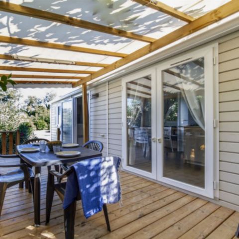 MOBILHOME 4 personnes - CLASSIQUE - 2 chambres avec climatisation 