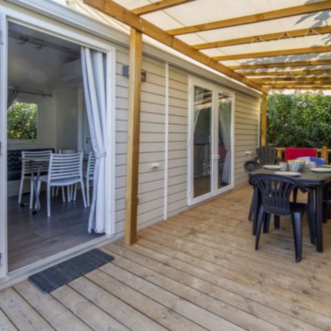 MOBILHOME 4 personnes - CLASSIQUE - 2 chambres avec climatisation 