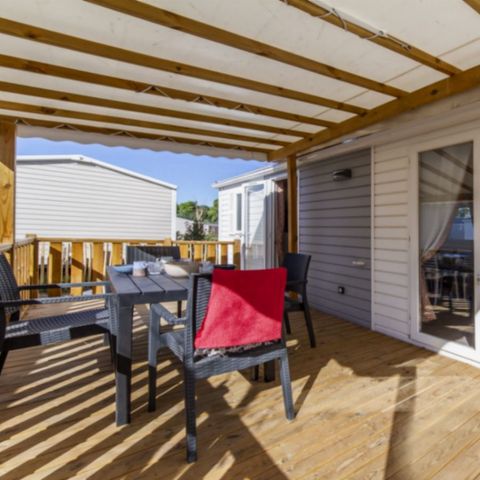 MOBILHOME 5 personnes - CONFORT - 2 chambres avec climatisation + TV