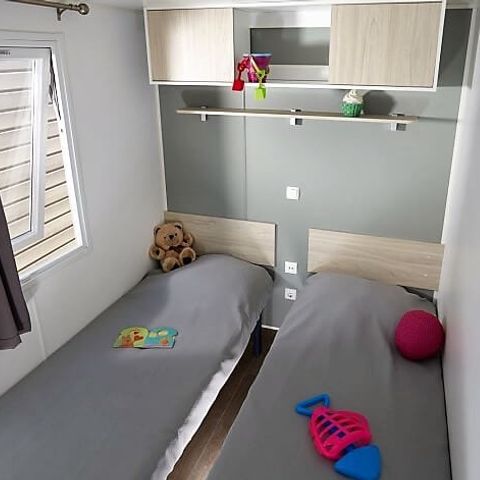 MOBILHOME 5 personnes - CONFORT - 2 chambres avec climatisation + TV