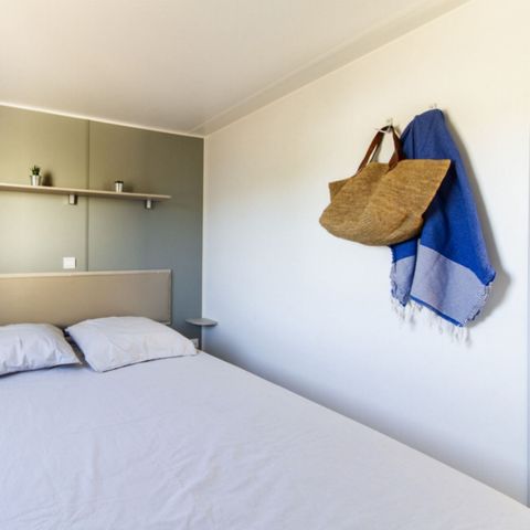 MOBILHOME 5 personnes - CONFORT - 2 chambres avec climatisation + TV