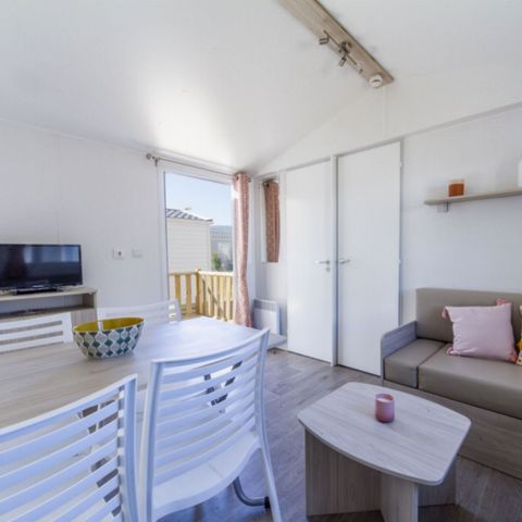 MOBILHOME 5 personnes - CONFORT - 2 chambres avec climatisation + TV