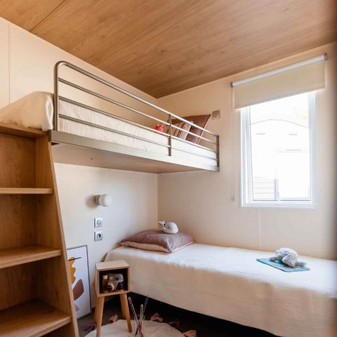 MOBILHOME 7 personnes - PREMIUM - 3 chambres avec climatisation +TV+ Plancha à gaz + 2 SDB - 2025