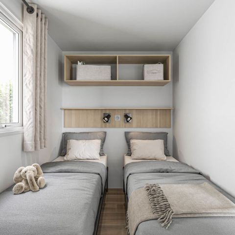 MOBILHOME 5 personnes - CONFORT - 2 chambres avec climatisation + TV - 2025