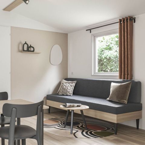 MOBILHOME 5 personnes - CONFORT - 2 chambres avec climatisation + TV - 2025