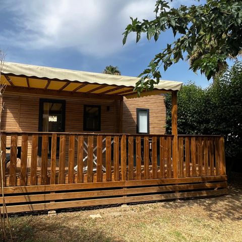 Mobilhome 7 personnes - CONFORT - 3 chambres avec climatisation +TV - 2026