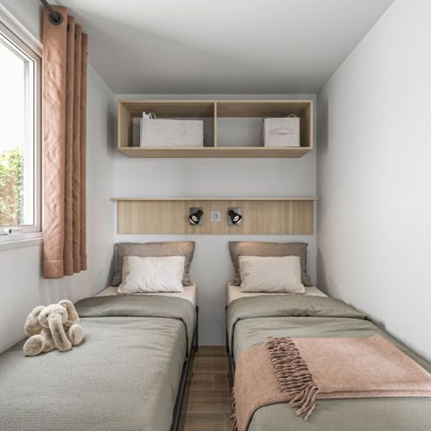Mobilhome 7 personnes - CONFORT - 3 chambres avec climatisation +TV - 2026