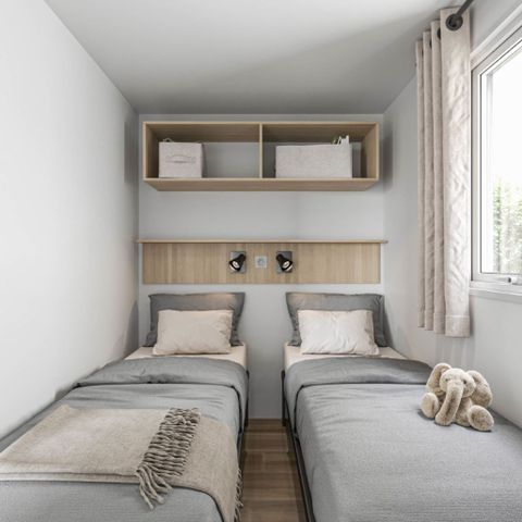 Mobilhome 8 personnes - PREMIUM - 3 chambres avec climatisation +TV+ Plancha à gaz + 2 SDB - 2026