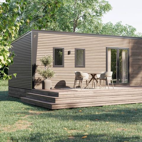 MOBILHOME 8 personnes - PREMIUM - 3 chambres avec climatisation +TV+ Plancha à gaz + 2 SDB - 2026