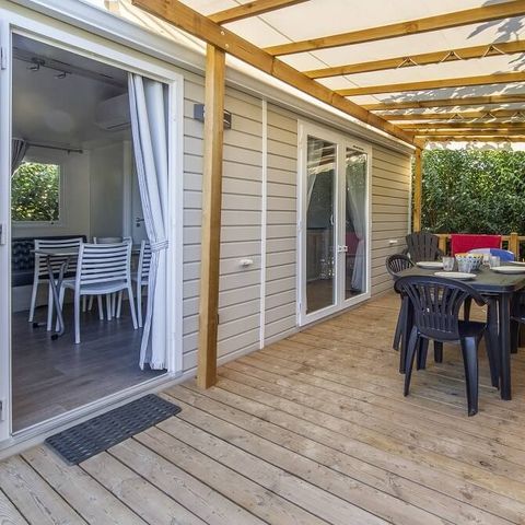 MOBILHOME 4 personnes - CLASSIQUE - 2 chambres avec climatisation 