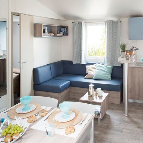 MOBILHOME 6 personnes - COTTAGE - 3 Chambres - TV - CLIM