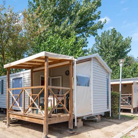 MOBILHOME 6 personnes - 6 Places 3 Chambres (Clim, TV, Lave vaisselle)