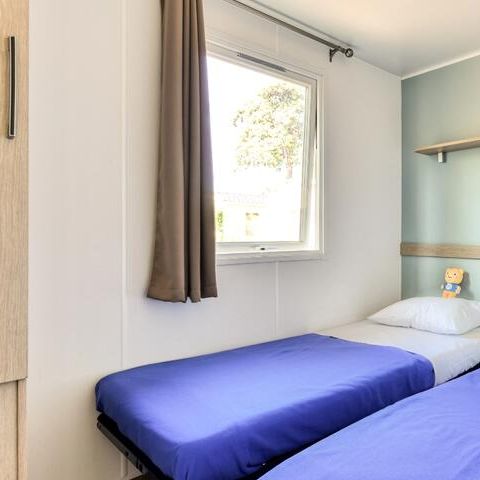 MOBILHOME 10 personnes - Family 4 chambres, DIM, Climatisation, TV, lave vaisselle