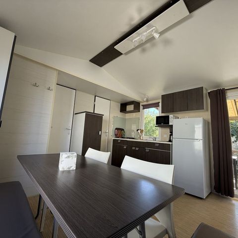 MOBILHOME 6 personnes - Confort Mistral 6 personnes - 3chambres, climatisé