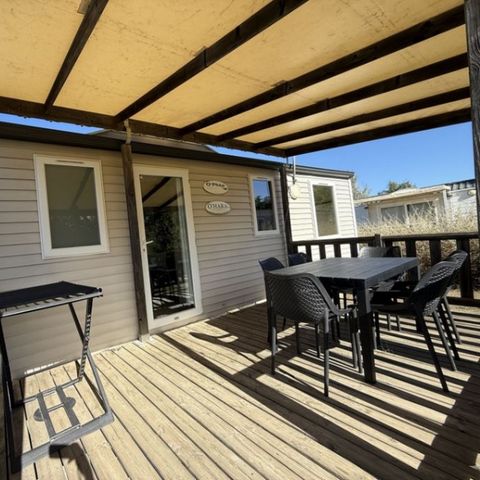 MOBILHOME 6 personnes - Confort Mistral 6 personnes - 3chambres, climatisé
